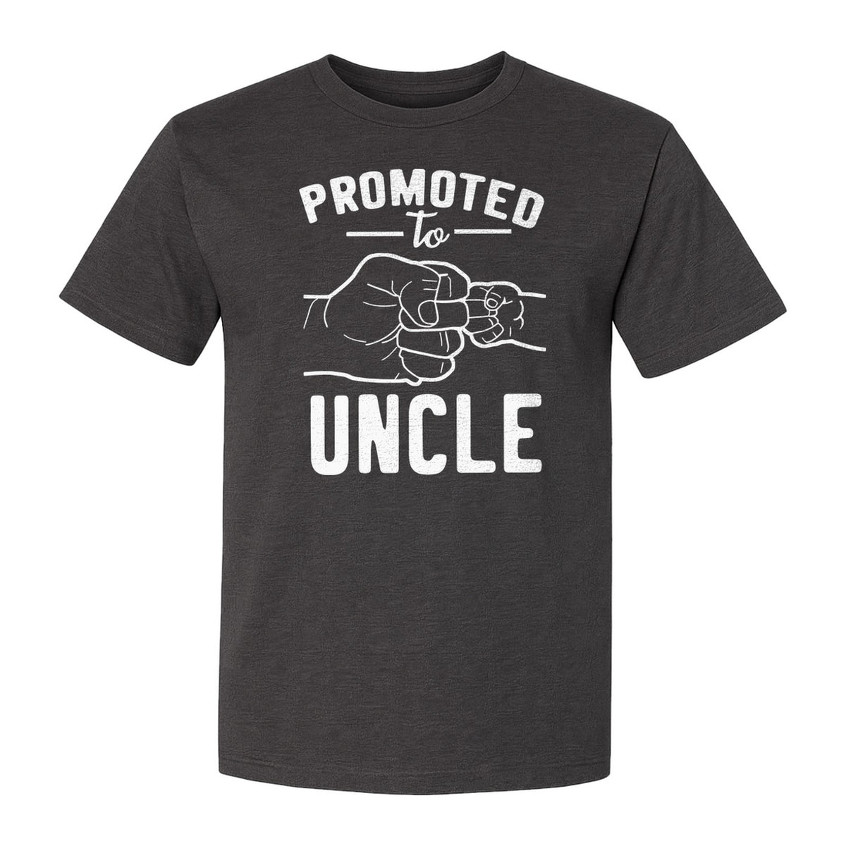Promoted to Uncle T-Shirt, Baby Announcement Graphic for Pregnancy Reveal and New Family Members