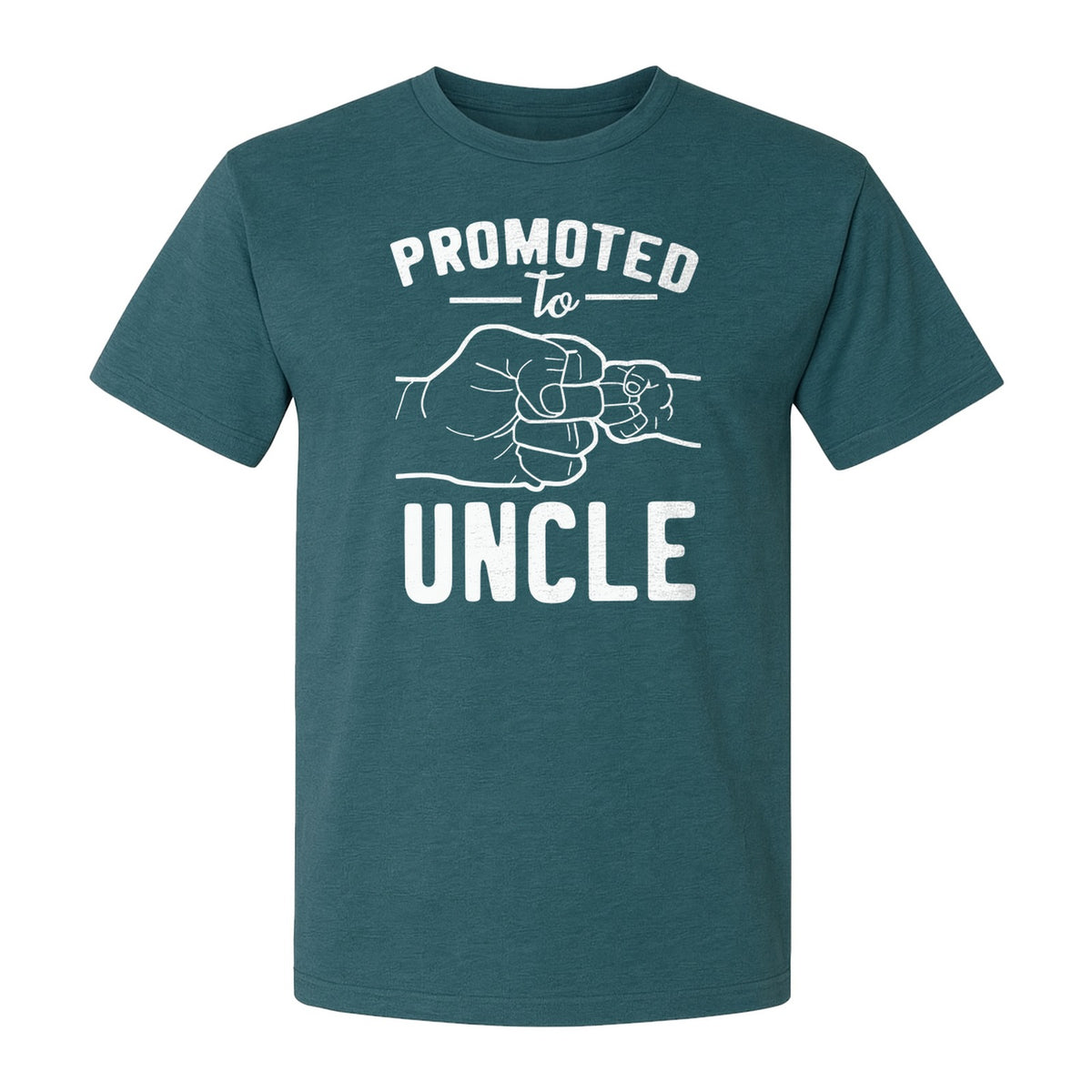 Promoted to Uncle T-Shirt, Baby Announcement Graphic for Pregnancy Reveal and New Family Members