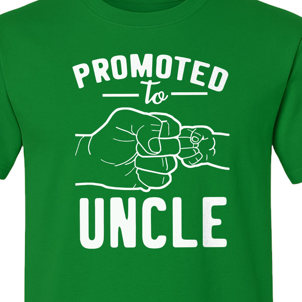 Promoted to Uncle T-Shirt, Baby Announcement Graphic for Pregnancy Reveal and New Family Members