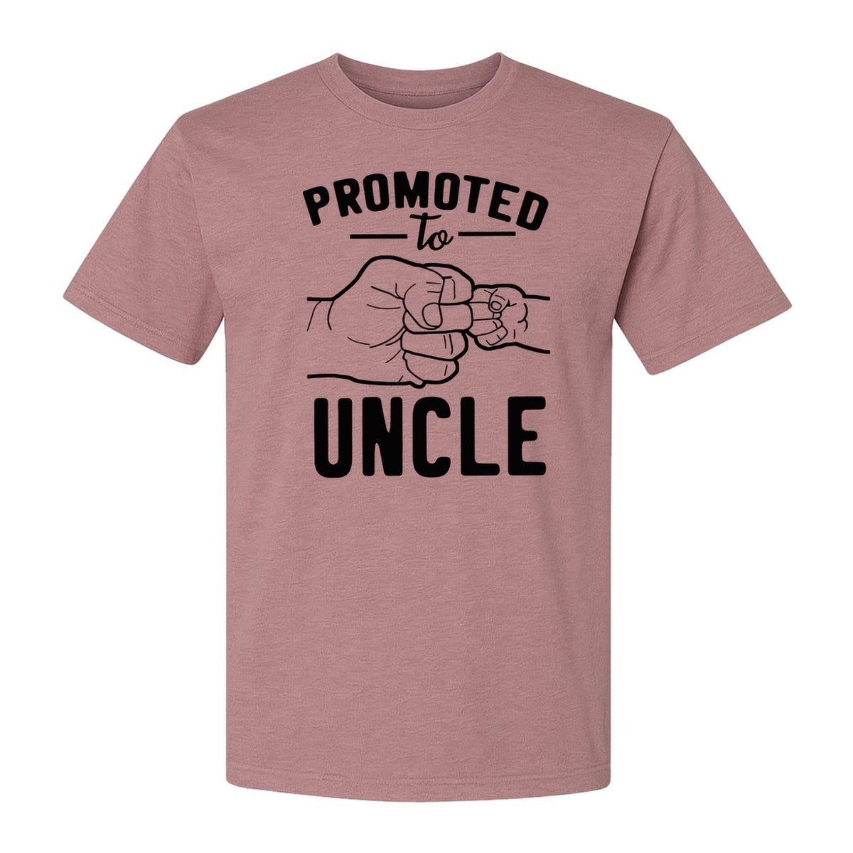 Promoted to Uncle T-Shirt, Baby Announcement Graphic for Pregnancy Reveal and New Family Members