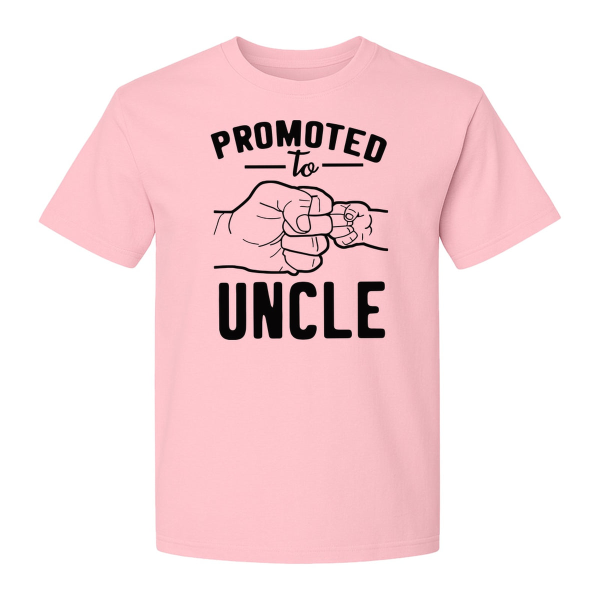 Promoted to Uncle T-Shirt, Baby Announcement Graphic for Pregnancy Reveal and New Family Members