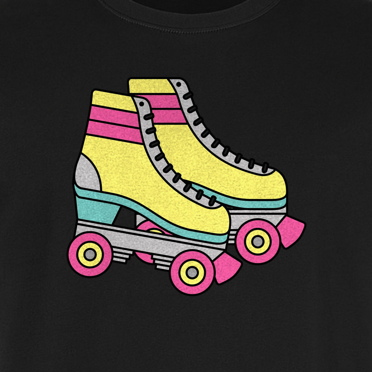 Roller Skate T-Shirt, Retro Quad Design for Derby Fans, Skating Rink Birthdays and Bachelorettes