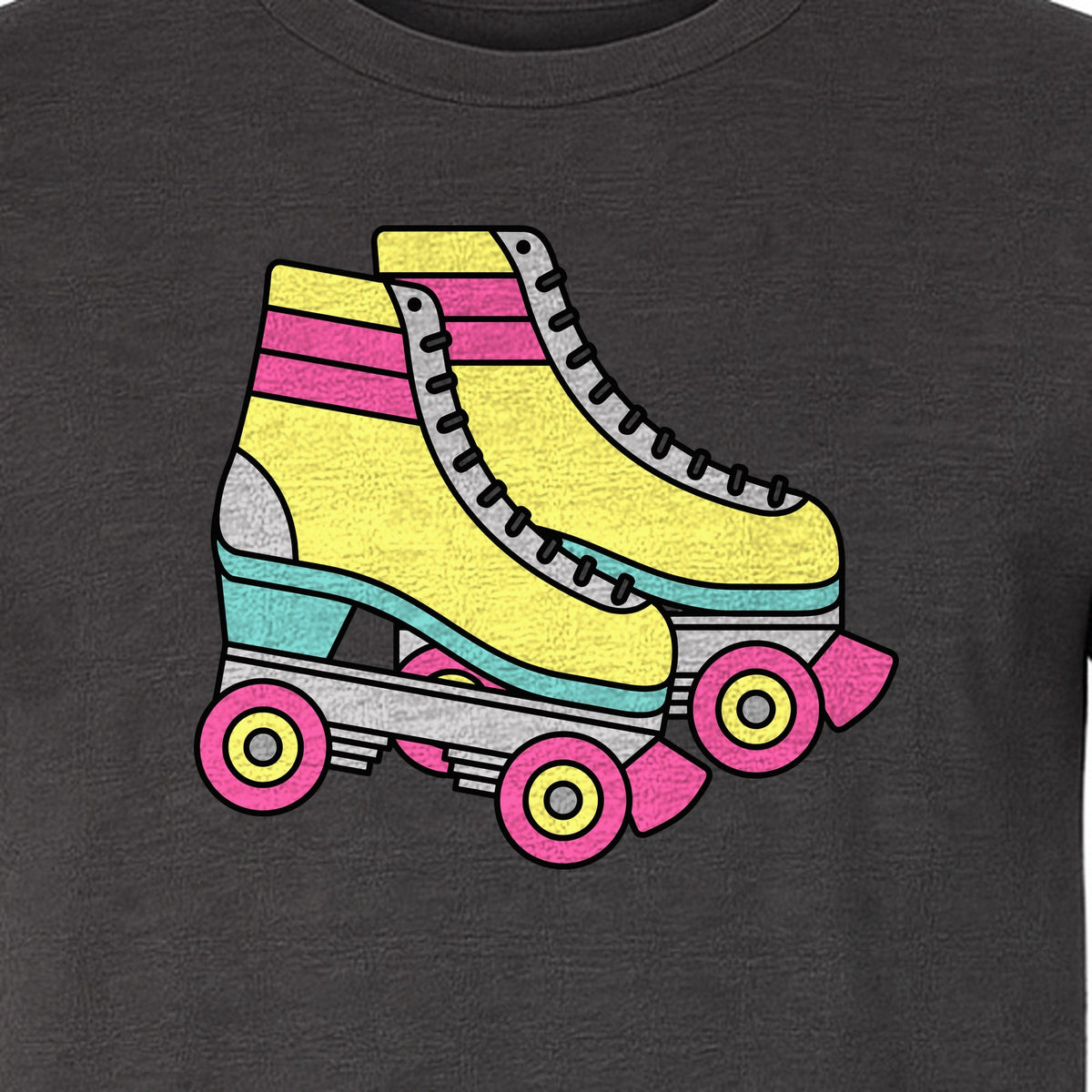 Roller Skate T-Shirt, Retro Quad Design for Derby Fans, Skating Rink Birthdays and Bachelorettes