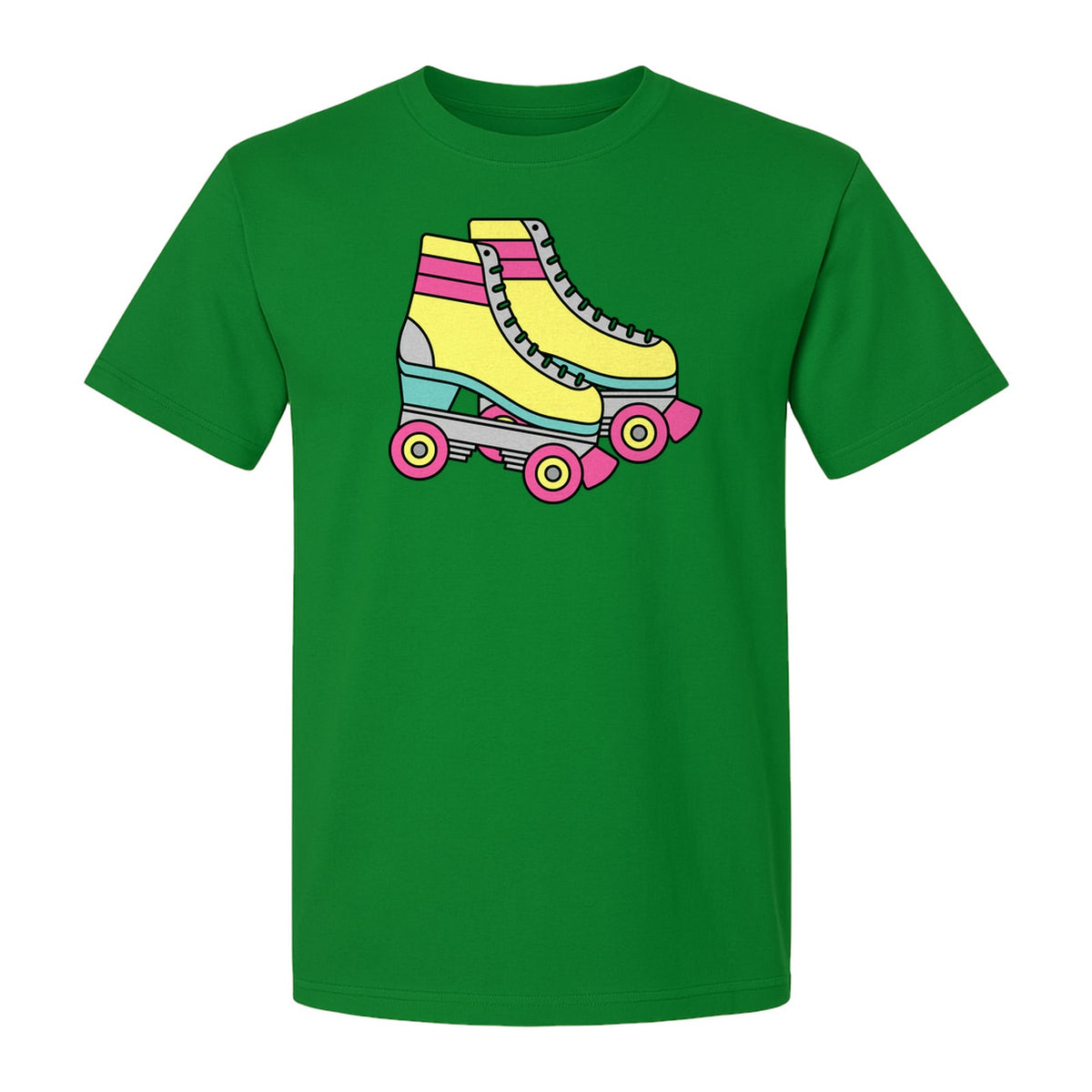Roller Skate T-Shirt, Retro Quad Design for Derby Fans, Skating Rink Birthdays and Bachelorettes