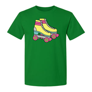 Roller Skate T-Shirt, Retro Quad Design for Derby Fans, Skating Rink Birthdays and Bachelorettes