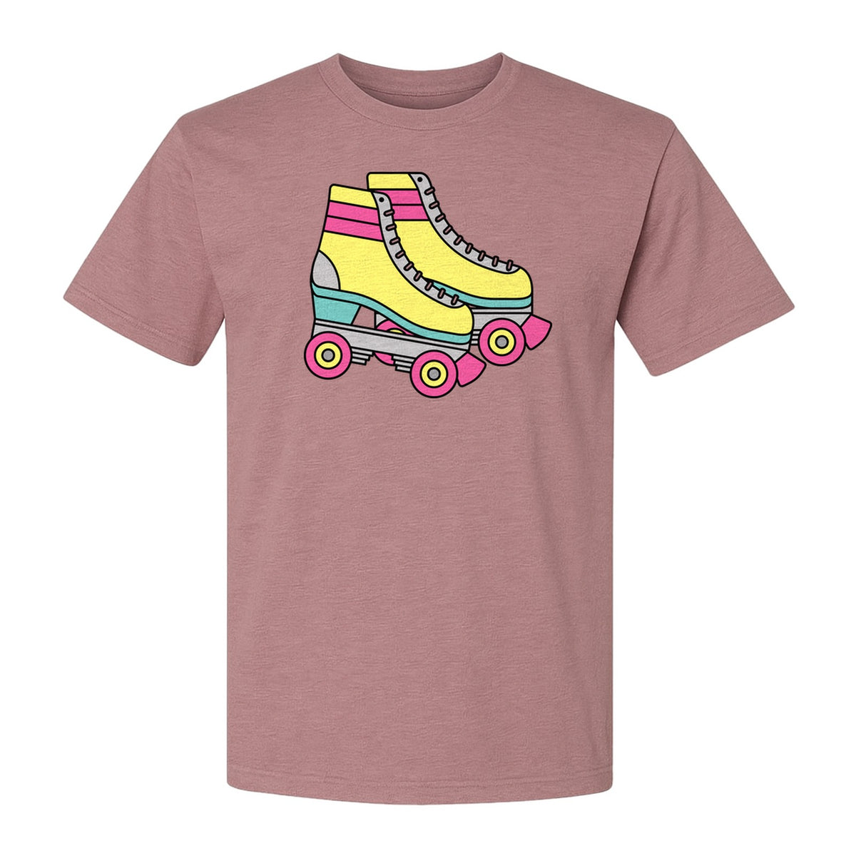 Roller Skate T-Shirt, Retro Quad Design for Derby Fans, Skating Rink Birthdays and Bachelorettes