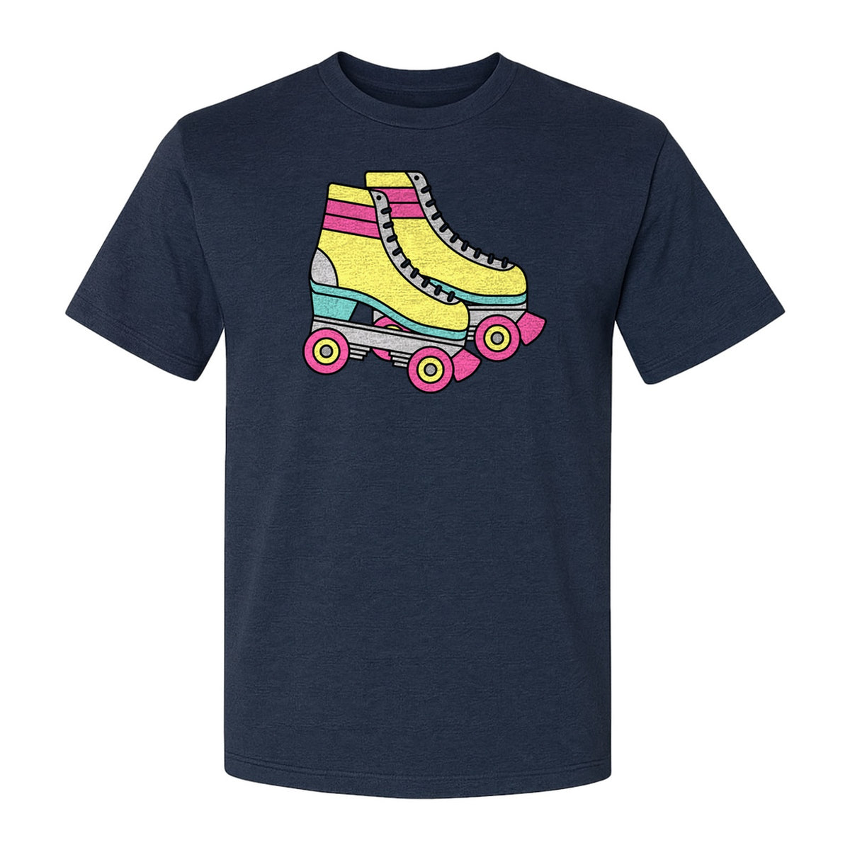 Roller Skate T-Shirt, Retro Quad Design for Derby Fans, Skating Rink Birthdays and Bachelorettes