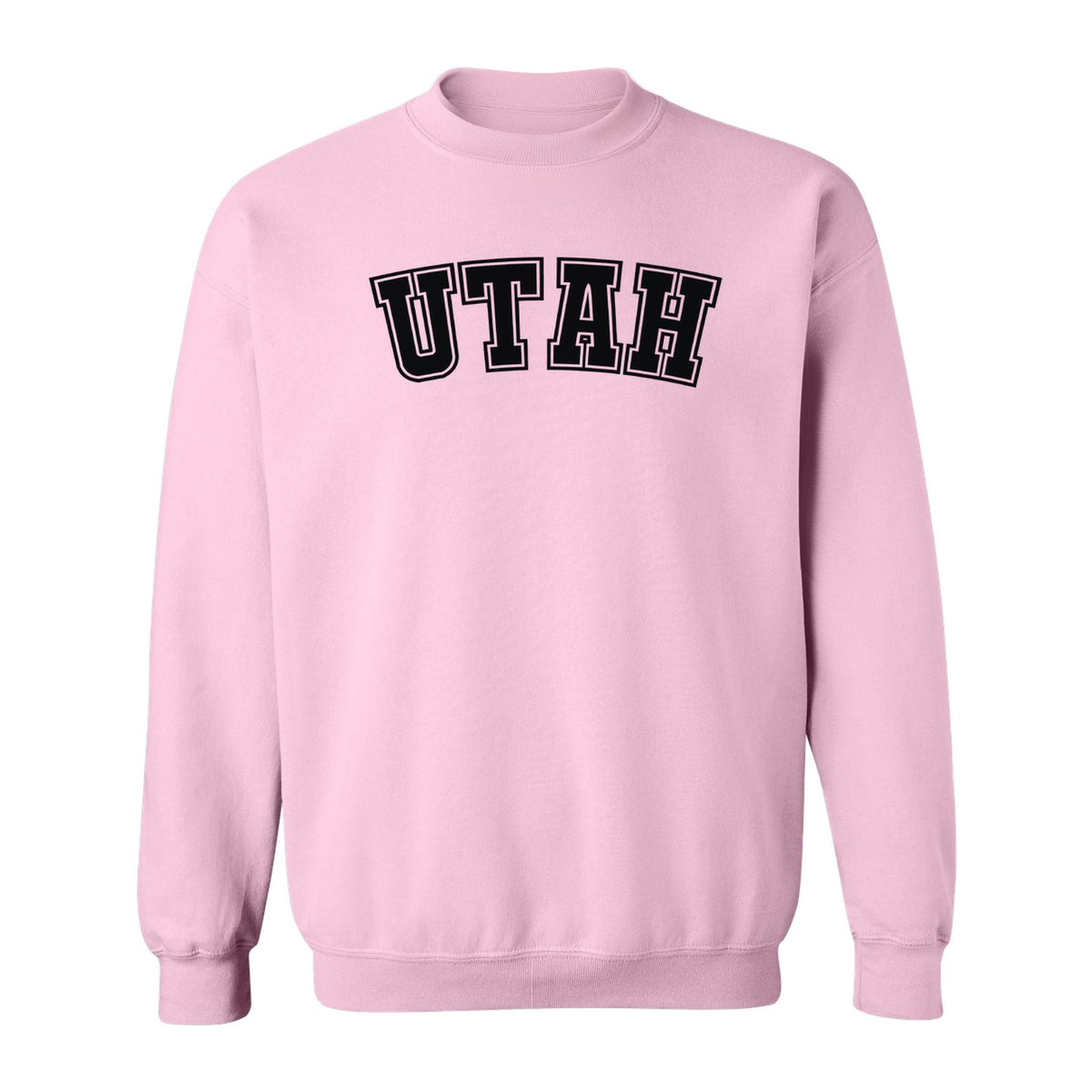 Utah Sweatshirt, Retro Collegiate Lettering Crewneck for State Pride and Travel