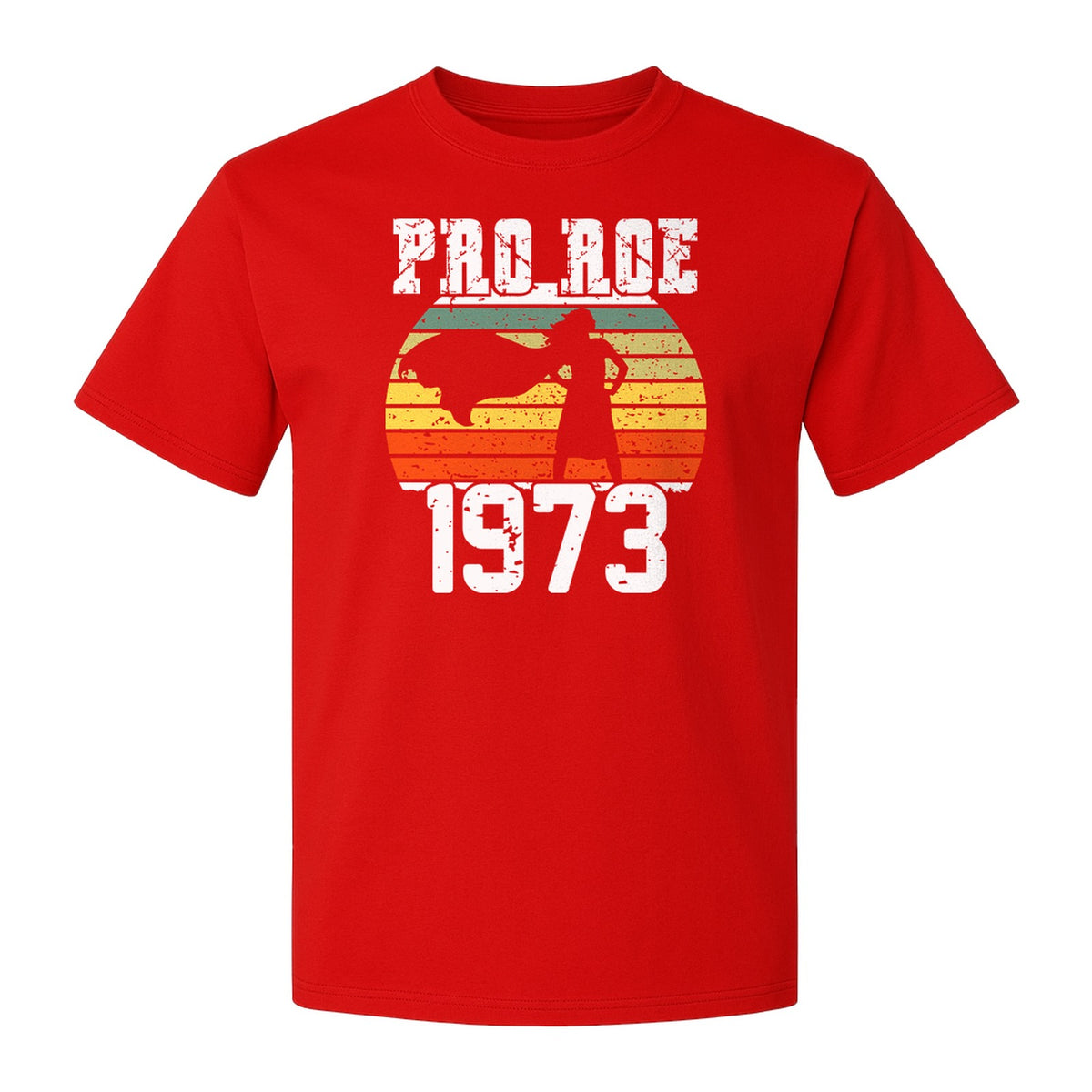 Pro Roe 1973 T-Shirt, Vintage Raised Fist Feminist Statement for Reproductive Rights Advocates
