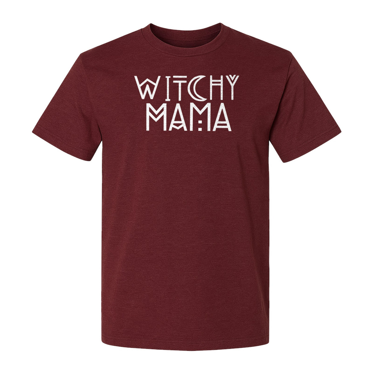 Witchy Mama T-Shirt, Crescent Moon Halloween Graphic for Moms and Spooky Season