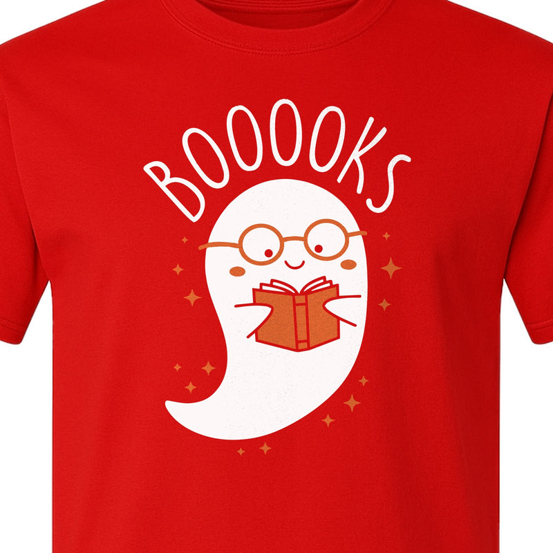Ghost Books T-Shirt, Halloween Reading Design for Librarians, Teachers and Bookworms