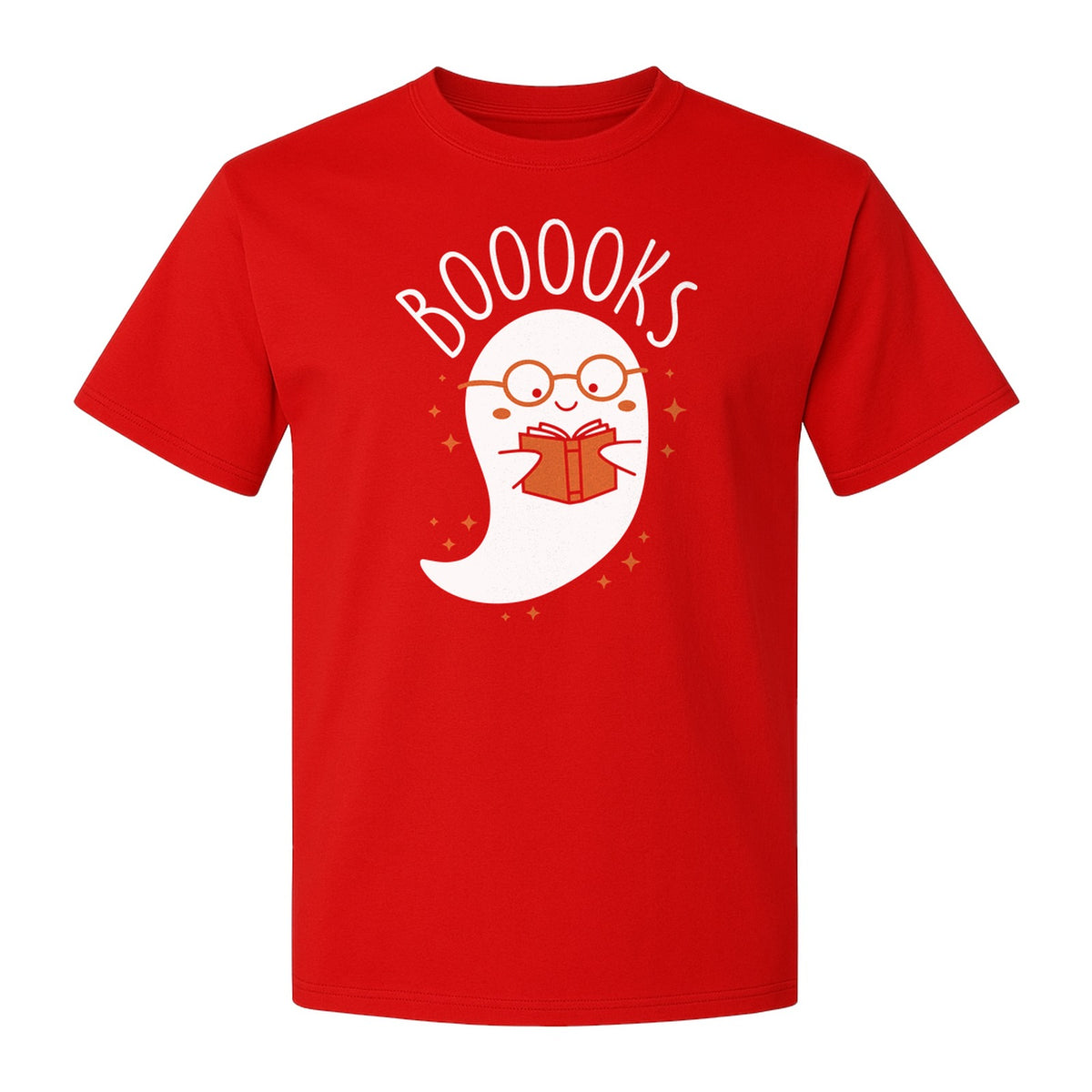Ghost Books T-Shirt, Halloween Reading Design for Librarians, Teachers and Bookworms