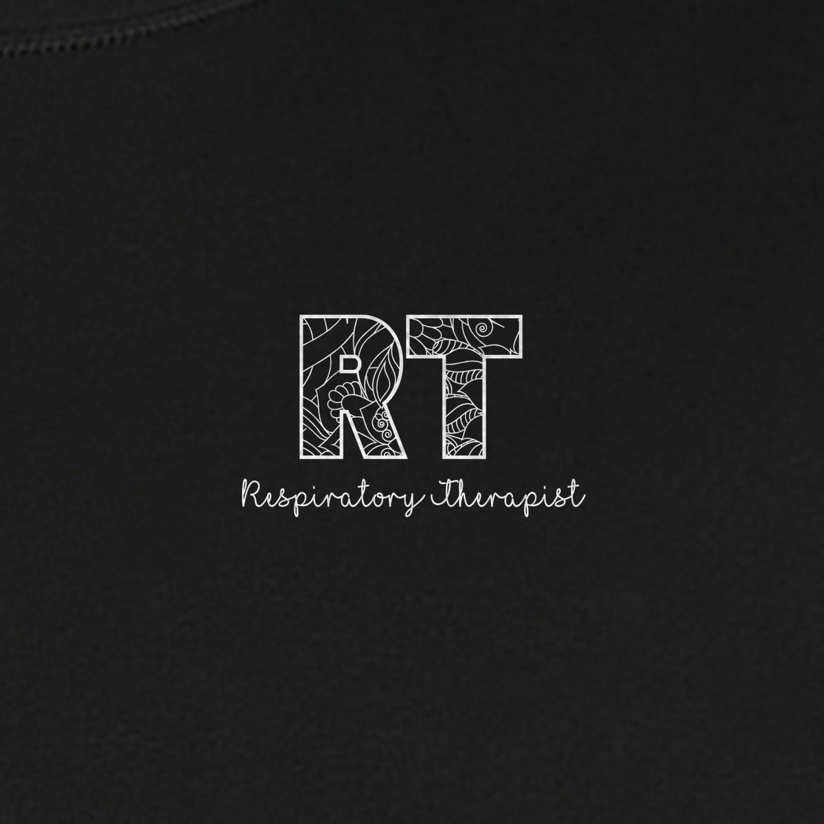 Respiratory Therapist T-Shirt, RT Pocket Print for Lung Care Professionals, Graduates and Coworkers