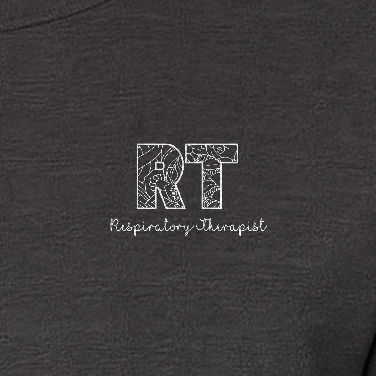 Respiratory Therapist T-Shirt, RT Pocket Print for Lung Care Professionals, Graduates and Coworkers