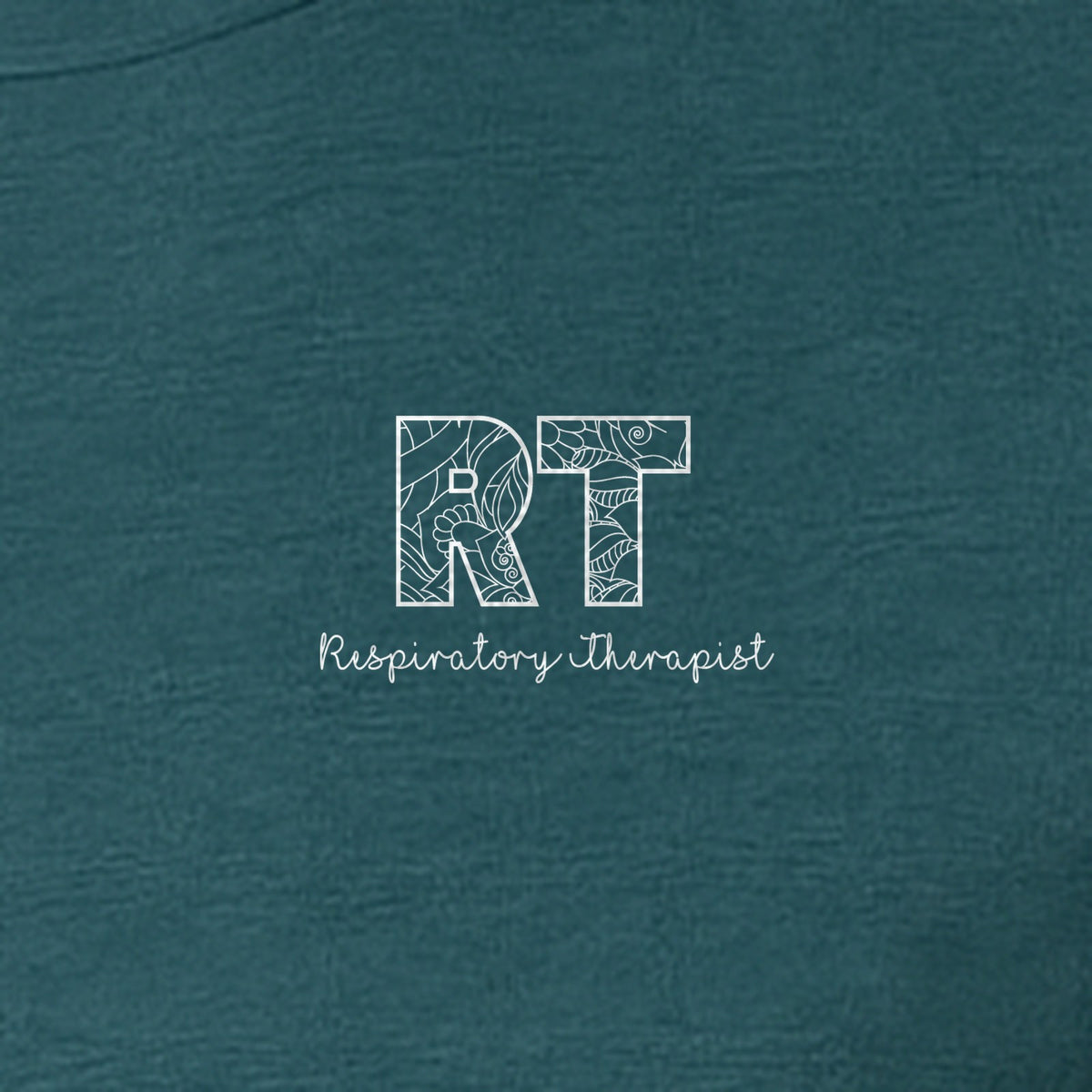 Respiratory Therapist T-Shirt, RT Pocket Print for Lung Care Professionals, Graduates and Coworkers