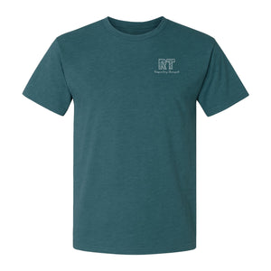 Respiratory Therapist T-Shirt, RT Pocket Print for Lung Care Professionals, Graduates and Coworkers
