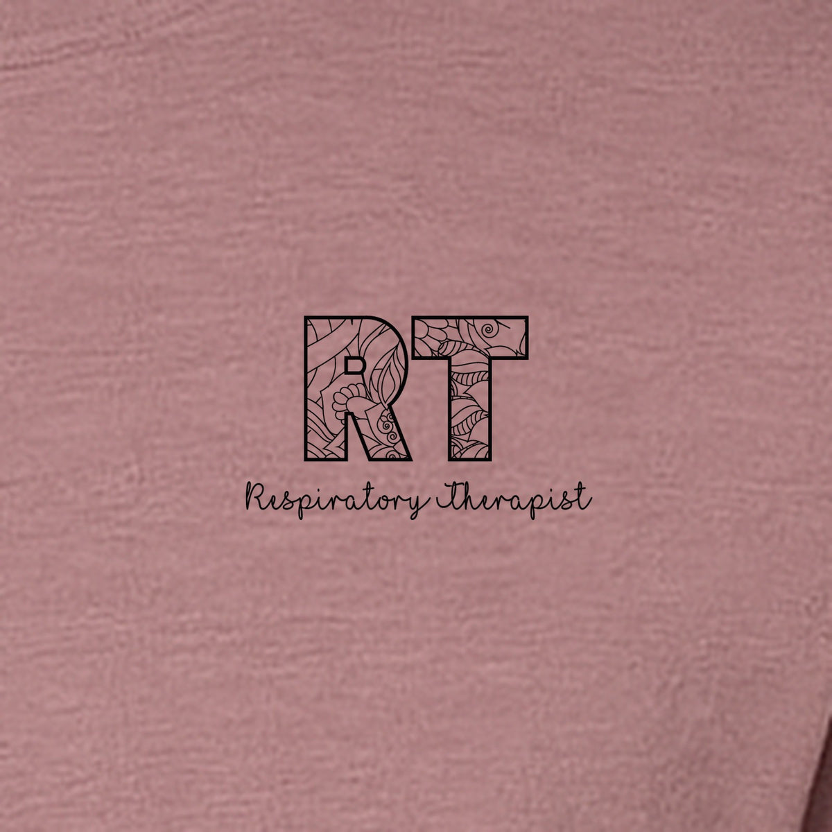 Respiratory Therapist T-Shirt, RT Pocket Print for Lung Care Professionals, Graduates and Coworkers