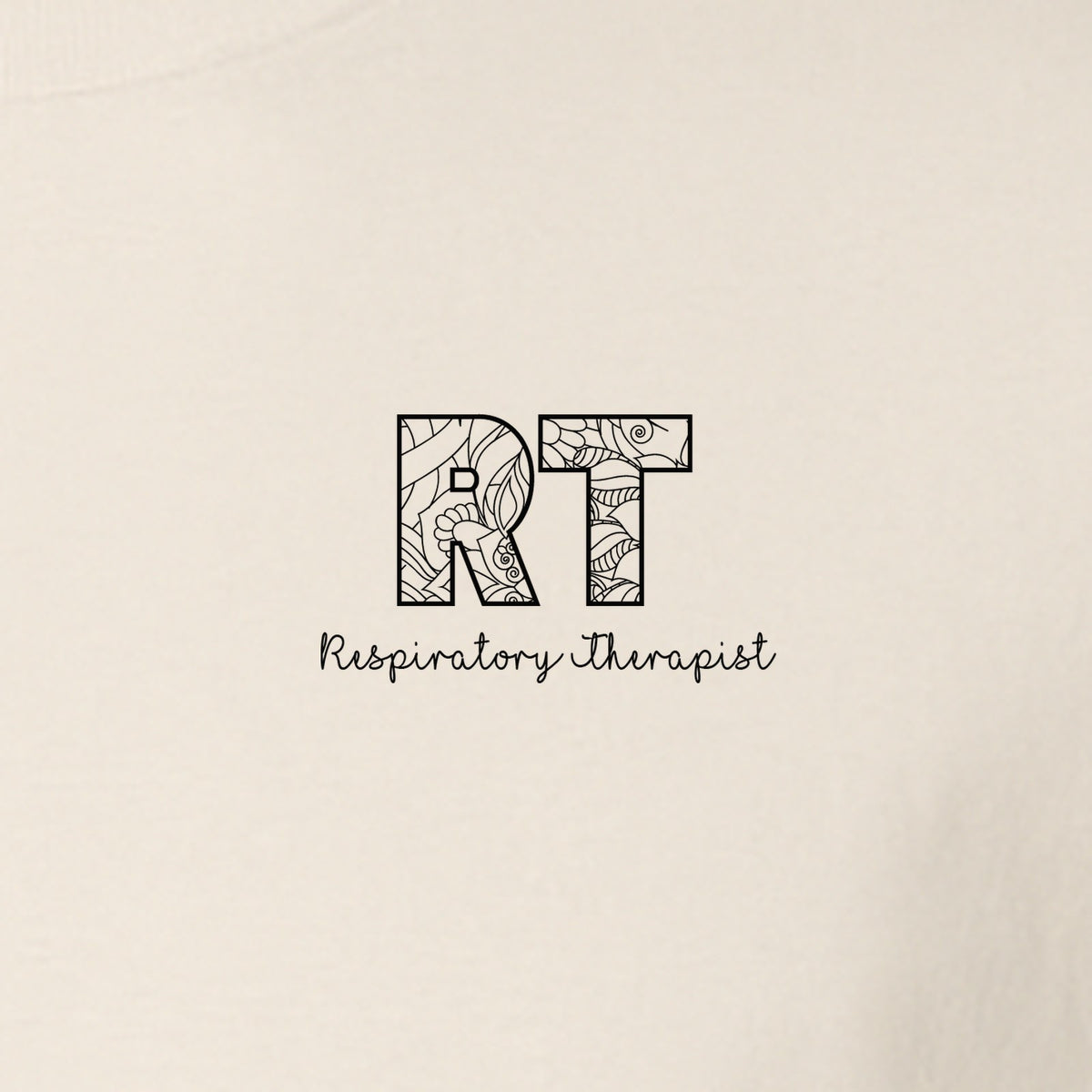 Respiratory Therapist T-Shirt, RT Pocket Print for Lung Care Professionals, Graduates and Coworkers