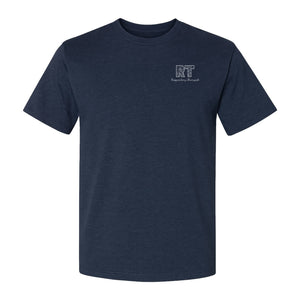 Respiratory Therapist T-Shirt, RT Pocket Print for Lung Care Professionals, Graduates and Coworkers
