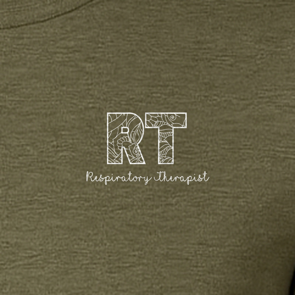 Respiratory Therapist T-Shirt, RT Pocket Print for Lung Care Professionals, Graduates and Coworkers