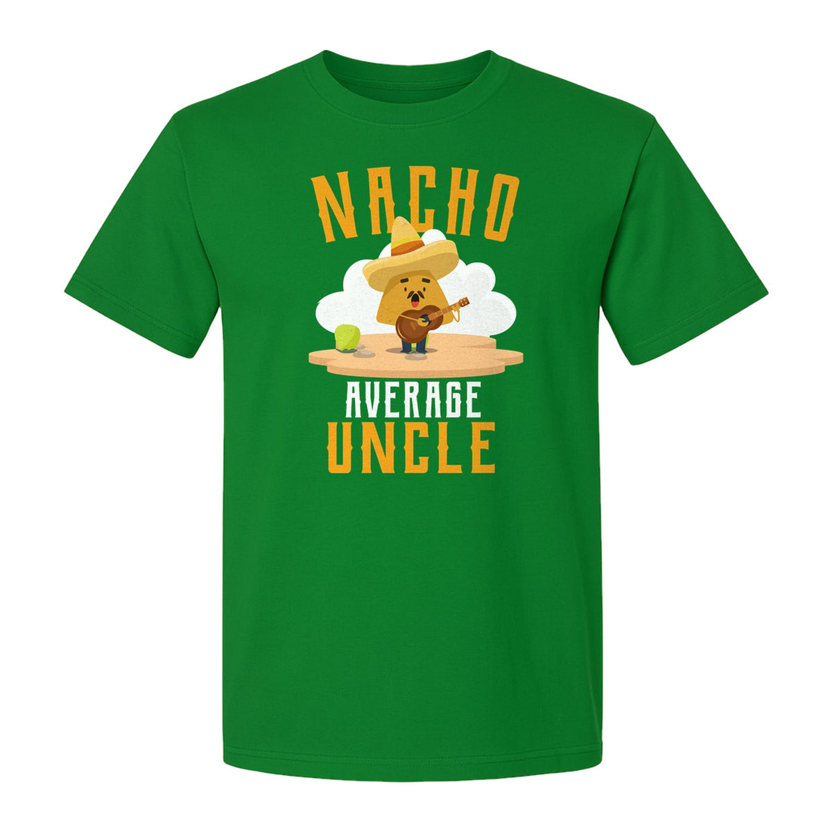 Nacho Average Uncle T-Shirt, Funny Mexican Food Lover Gift for Him
