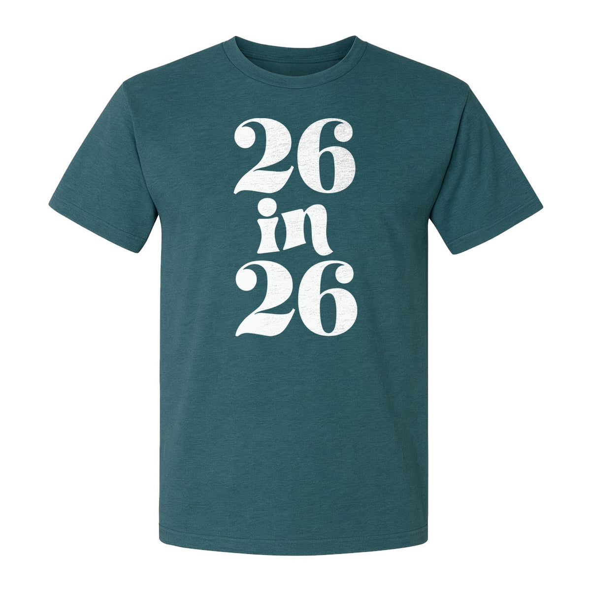 26th Birthday T-Shirt, Turning Twenty-Six Graphic for Milestone Celebrations and Adult Parties