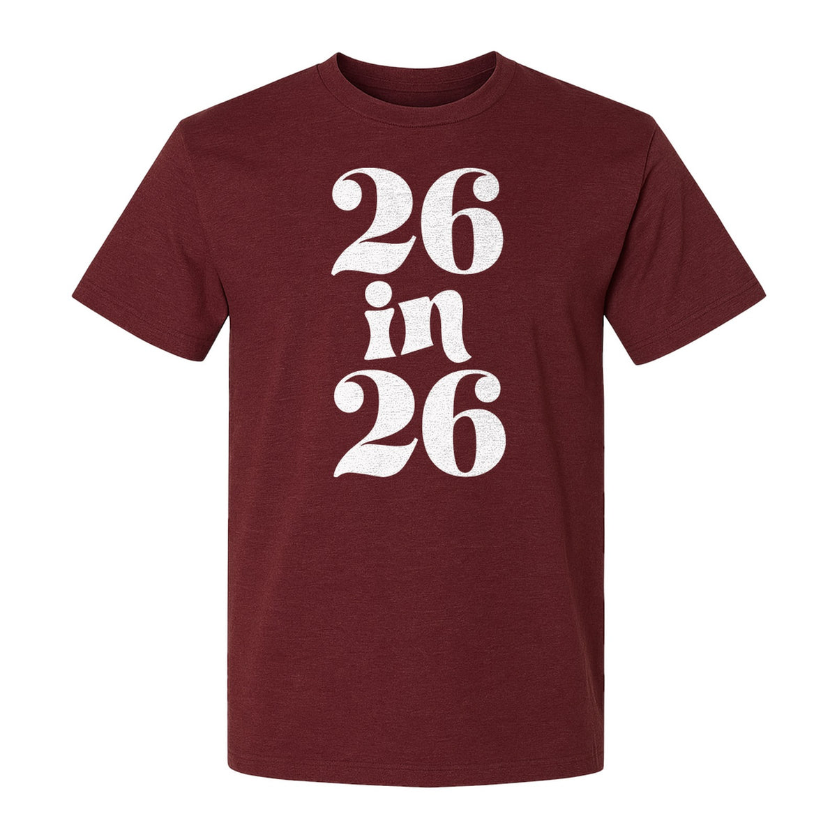 26th Birthday T-Shirt, Turning Twenty-Six Graphic for Milestone Celebrations and Adult Parties
