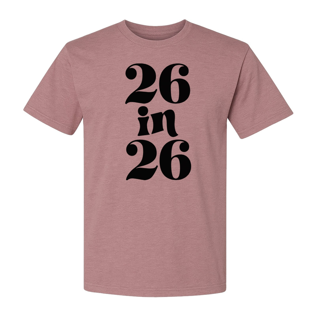 26th Birthday T-Shirt, Turning Twenty-Six Graphic for Milestone Celebrations and Adult Parties