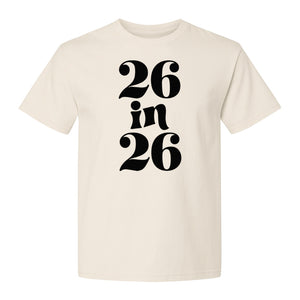 26th Birthday T-Shirt, Turning Twenty-Six Graphic for Milestone Celebrations and Adult Parties