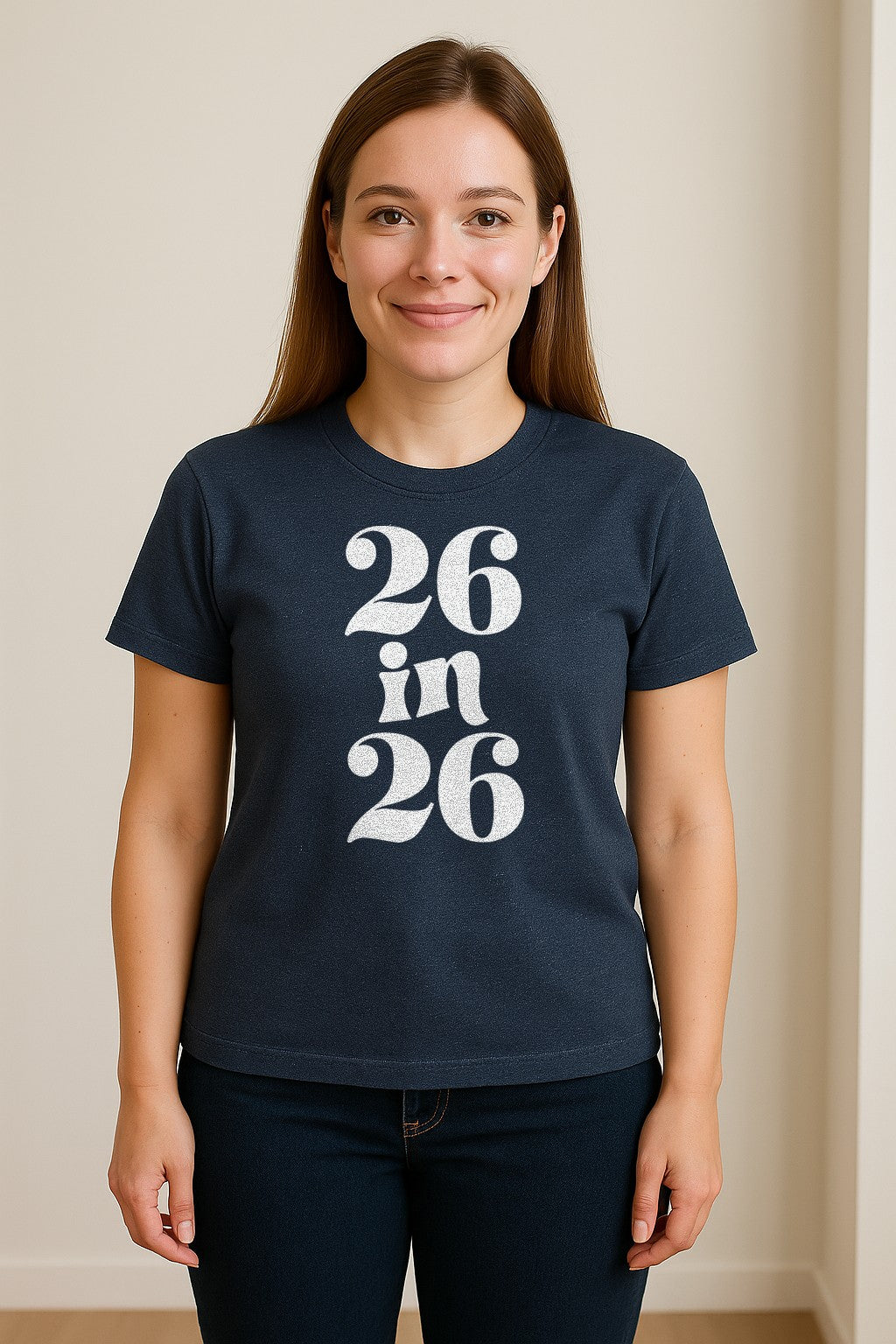 26th Birthday T-Shirt, Turning Twenty-Six Graphic for Milestone Celebrations and Adult Parties