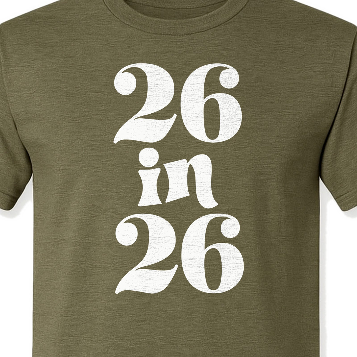 26th Birthday T-Shirt, Turning Twenty-Six Graphic for Milestone Celebrations and Adult Parties