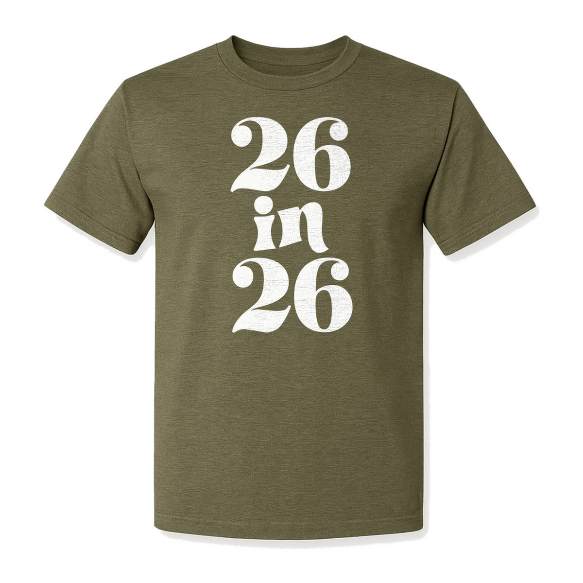 26th Birthday T-Shirt, Turning Twenty-Six Graphic for Milestone Celebrations and Adult Parties