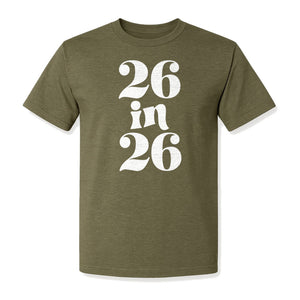 26th Birthday T-Shirt, Turning Twenty-Six Graphic for Milestone Celebrations and Adult Parties