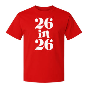 26th Birthday T-Shirt, Turning Twenty-Six Graphic for Milestone Celebrations and Adult Parties