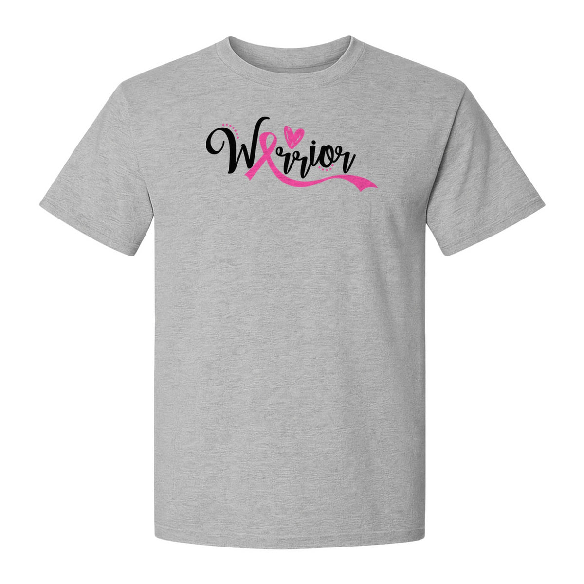 Breast Cancer Awareness T-Shirt, Warrior Pink Ribbon Support Design for Survivors and Loved Ones