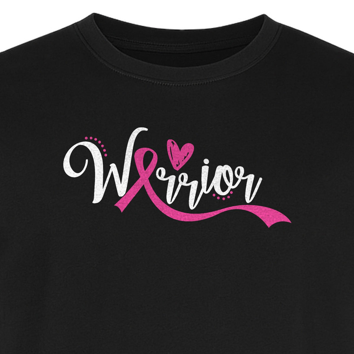 Breast Cancer Awareness T-Shirt, Warrior Pink Ribbon Support Design for Survivors and Loved Ones