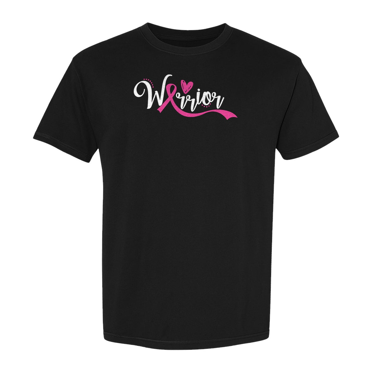 Breast Cancer Awareness T-Shirt, Warrior Pink Ribbon Support Design for Survivors and Loved Ones