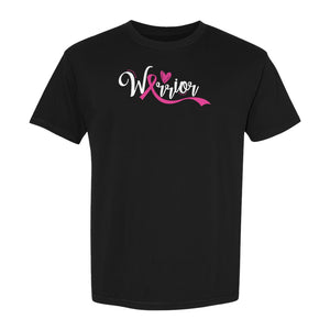Breast Cancer Awareness T-Shirt, Warrior Pink Ribbon Support Design for Survivors and Loved Ones
