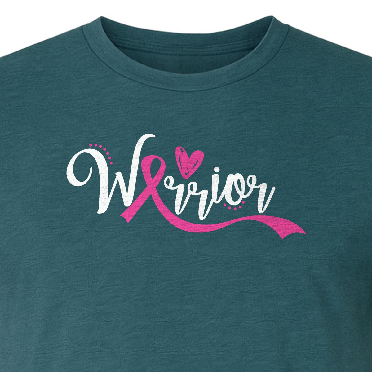 Breast Cancer Awareness T-Shirt, Warrior Pink Ribbon Support Design for Survivors and Loved Ones