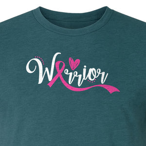 Breast Cancer Awareness T-Shirt, Warrior Pink Ribbon Support Design for Survivors and Loved Ones