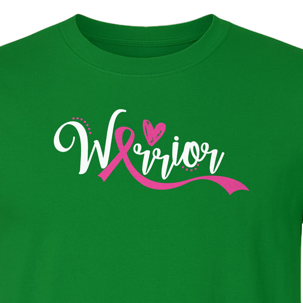 Breast Cancer Awareness T-Shirt, Warrior Pink Ribbon Support Design for Survivors and Loved Ones