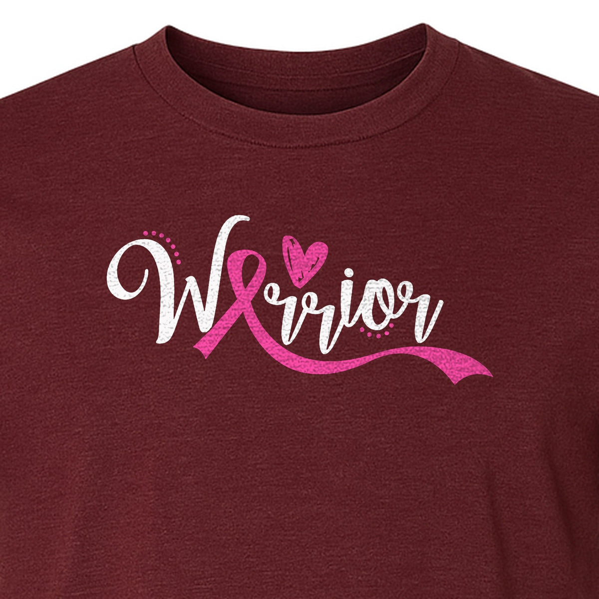 Breast Cancer Awareness T-Shirt, Warrior Pink Ribbon Support Design for Survivors and Loved Ones