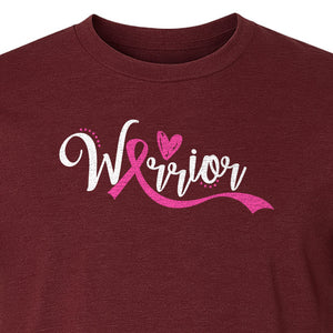 Breast Cancer Awareness T-Shirt, Warrior Pink Ribbon Support Design for Survivors and Loved Ones