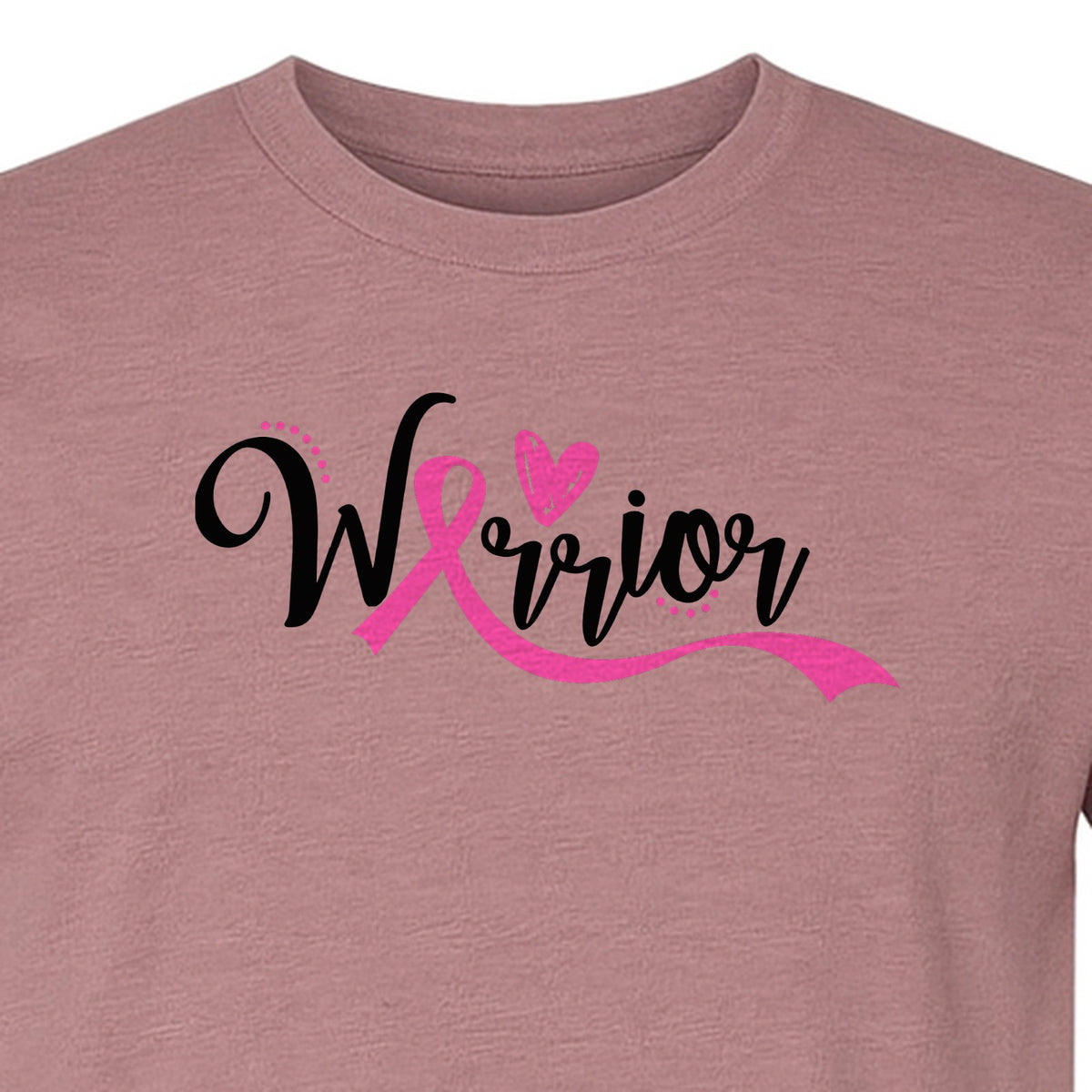 Breast Cancer Awareness T-Shirt, Warrior Pink Ribbon Support Design for Survivors and Loved Ones