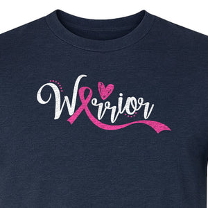 Breast Cancer Awareness T-Shirt, Warrior Pink Ribbon Support Design for Survivors and Loved Ones