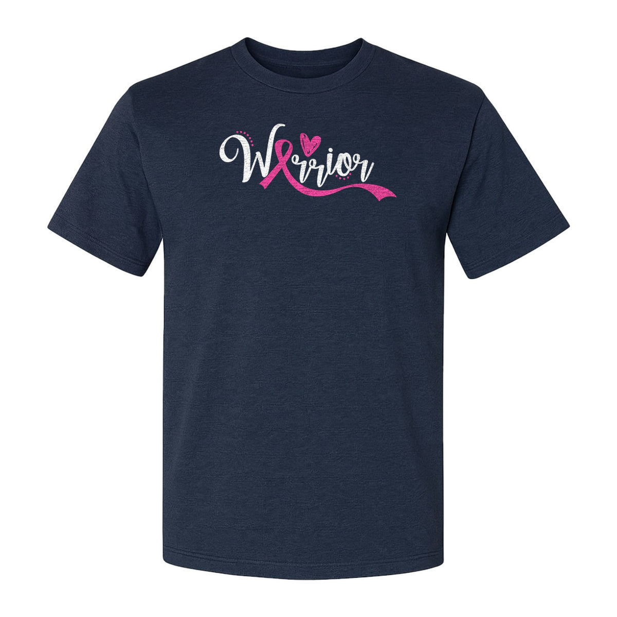 Breast Cancer Awareness T-Shirt, Warrior Pink Ribbon Support Design for Survivors and Loved Ones