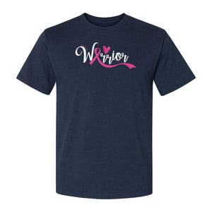 Breast Cancer Awareness T-Shirt, Warrior Pink Ribbon Support Design for Survivors and Loved Ones