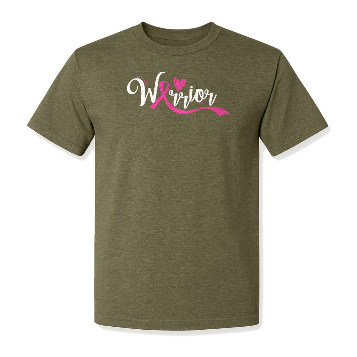 Breast Cancer Awareness T-Shirt, Warrior Pink Ribbon Support Design for Survivors and Loved Ones