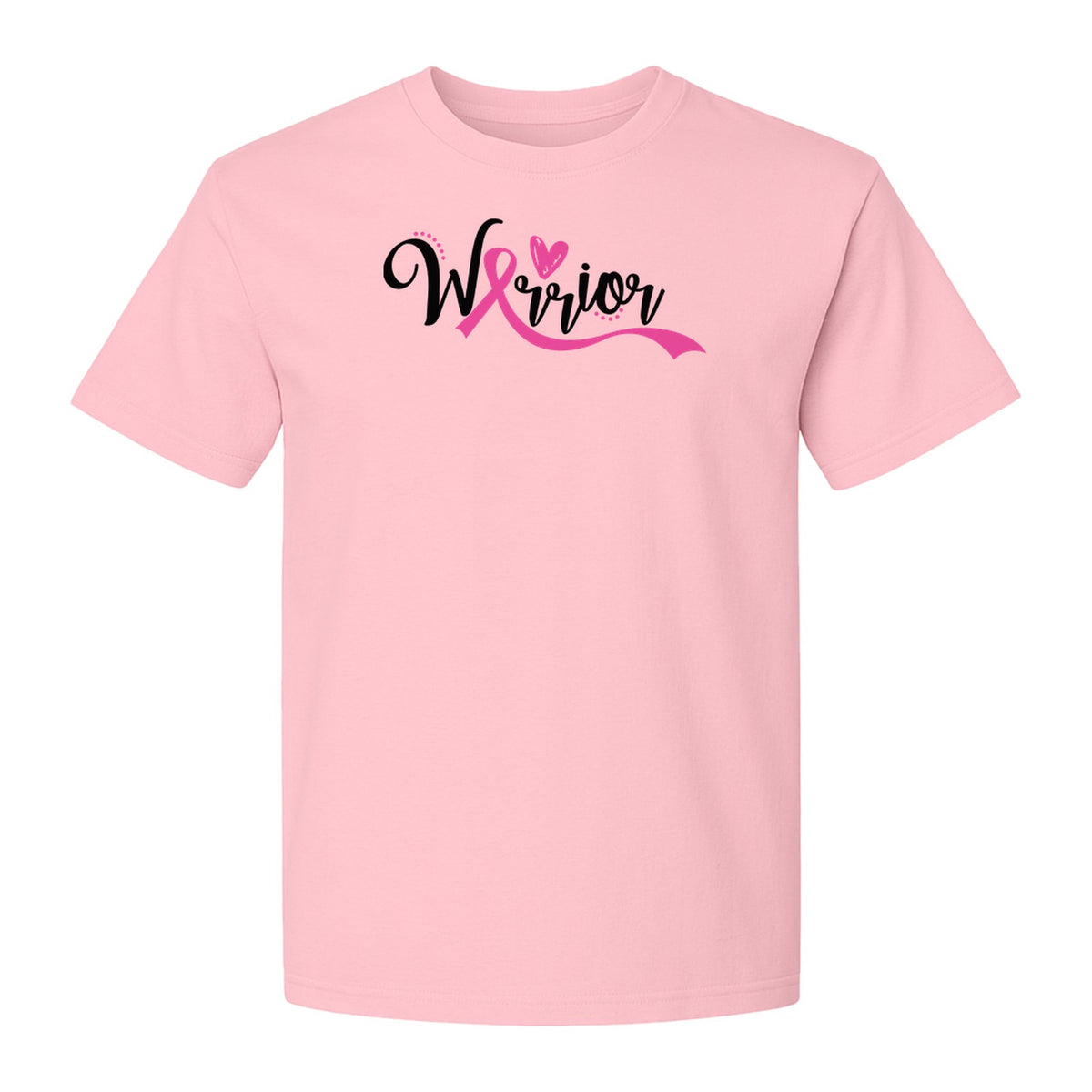 Breast Cancer Awareness T-Shirt, Warrior Pink Ribbon Support Design for Survivors and Loved Ones