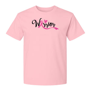 Breast Cancer Awareness T-Shirt, Warrior Pink Ribbon Support Design for Survivors and Loved Ones
